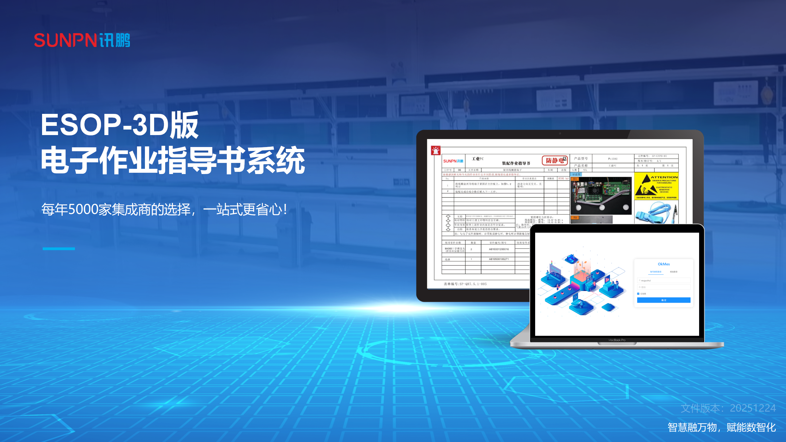 ESOP电子作业指导书系统方案