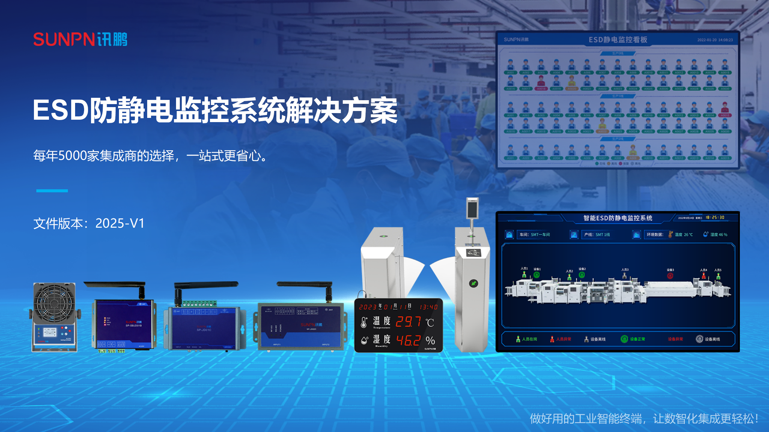 ESD防静电监控系统方案