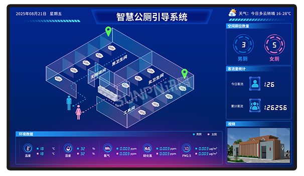 办公楼宇公厕系统